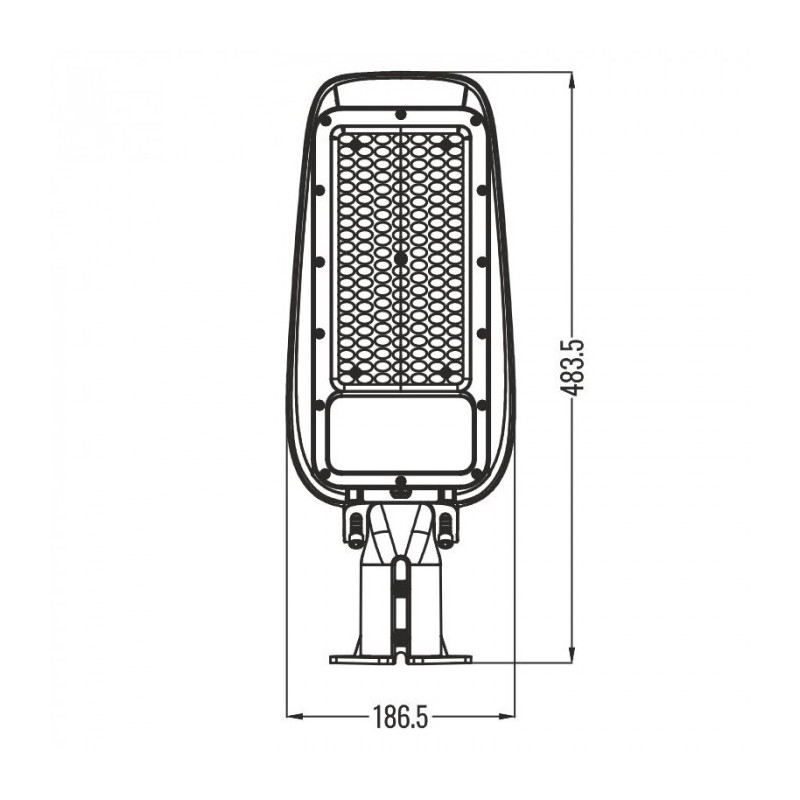 Lampa Uliczna Premium 100W 4000K 130Lm/W Ip65