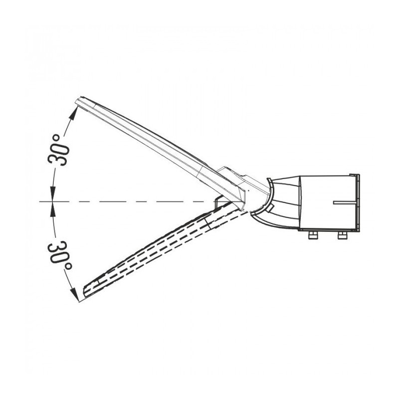 Lampa Uliczna Premium 100W 4000K 130Lm/W Ip65