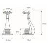 Lampka na biurko dla dzieci 6W K-BL1605 z serii KOTEK - CCT