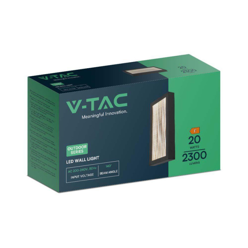 Kinkiet Cienny V-Tac 20W Led Ip65 Vt-1188 3000K 2300Lm