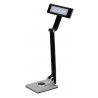 Srebrna lampka na biurko 10W K-BL1203 z serii MIRO - 5300K