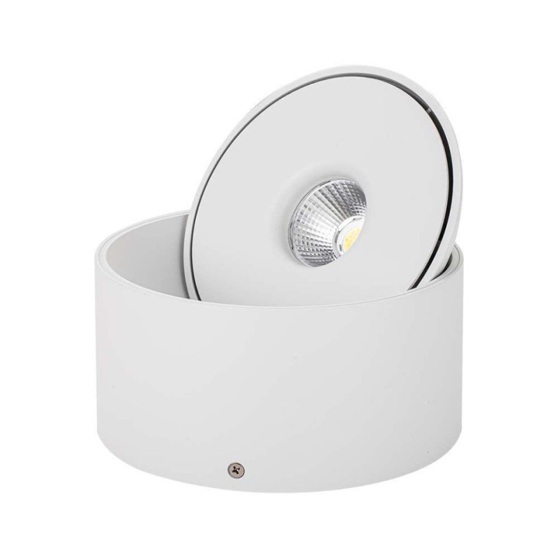 Oprawa Natynkowa Downlight V-Tac 28W Uchylna Cri90 Cct Biała Vt-2833 3000K-4000K-6400K 2500Lm