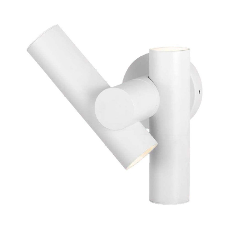 Kinkiet Ścienny V-Tac 2X2.6W Led Ip44 Biały Vt-1186 3000K 620Lm
