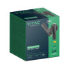 Kinkiet Ścienny V-Tac 6W Led Ip44 Czarny Vt-1186 4000K 620Lm