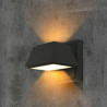 Kinkiet Cienny V-Tac 14W Led Czarny Gra D Ip65 Vt-1192 3000K 1950Lm