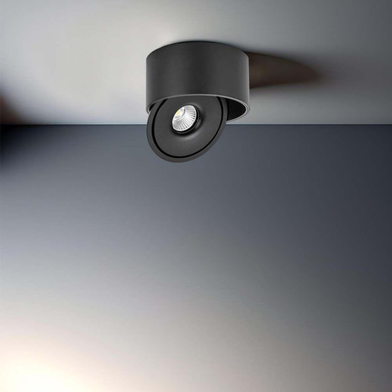 Oprawa Natynkowa Downlight V-Tac 20W Uchylna Cri90 Cct Czarna Vt-2825 3000K-4000K-6400K 1408Lm