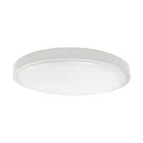 Panel Led V-Tac 18W Okrągły 25Cm Natynkowy Pilot Czujnik Ruchu Ip44 Biały Vt-8618S 6500K 1830Lm