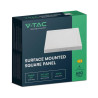 Panel Led V-Tac Natynkowy Premium Downlight 6W Kwadrat 120X120 Vt-60006 4000K 660Lm