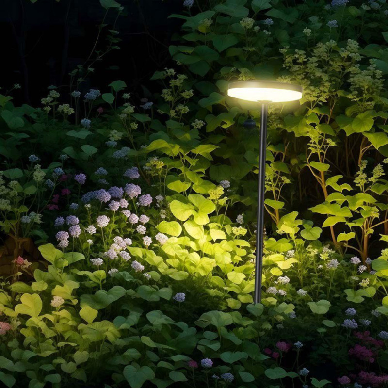 Oprawa Ogrodowa Słupek Led V-Tac 2-Funkcje 12W Ip65 80Cm Antracyt Vt-1160-A 3000K 1135Lm