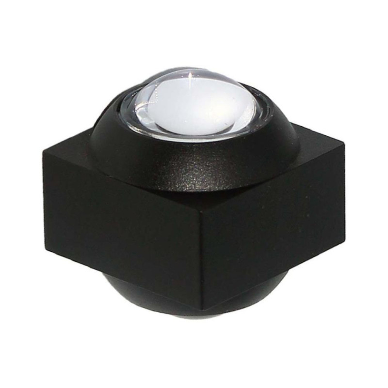 Oprawa Ścienna Góra Dół V-Tac 2W Led Ip54 Czarna Vt-2503 3000K 200Lm