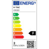 Oprawa Ścienna Góra Dół V-Tac 2W Led Ip54 Czarna Vt-2503 4000K 200Lm