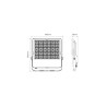 Led Line Prime Naświetlacz Flux 400W 56000Lm T2