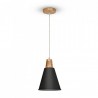 Oprawa Wisząca Modern V-TAC Czarny Mat fi220 VT-75206