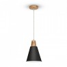 Oprawa Wisząca Modern V-TAC Czarny Mat fi220 VT-75206