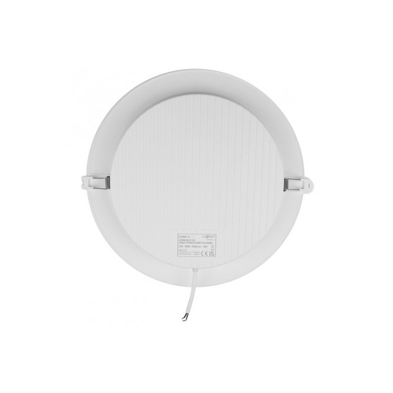 Plafon Podtynkowy Okrągły 24W 4000K Biały Ec20450