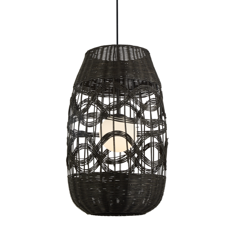 Lampa Wisząca Arona Black 1Xg9 Fi 400