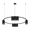 Lampa Wisząca Koło Genesis Black 10Xgu10