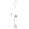 Neo Black Gold Lampa Wisząca 1Xgu10