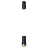 Flower Black Gold Lampa Wisząca 1Xgu10