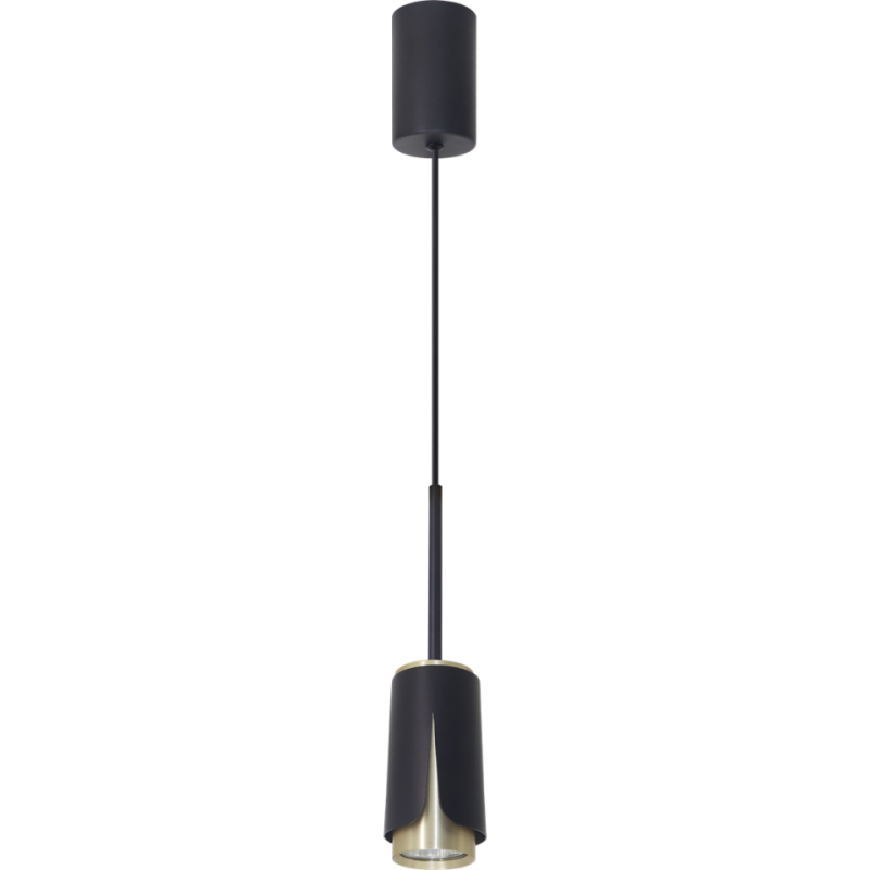 Flower Black Gold Lampa Wisząca 1Xgu10