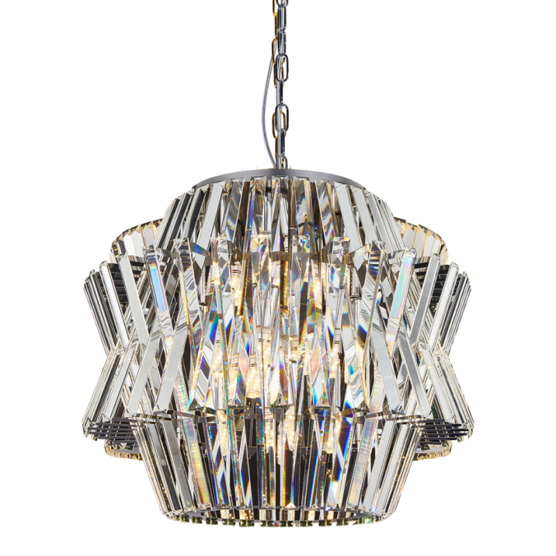 Żyrandol Crown Chrome 12Xe14