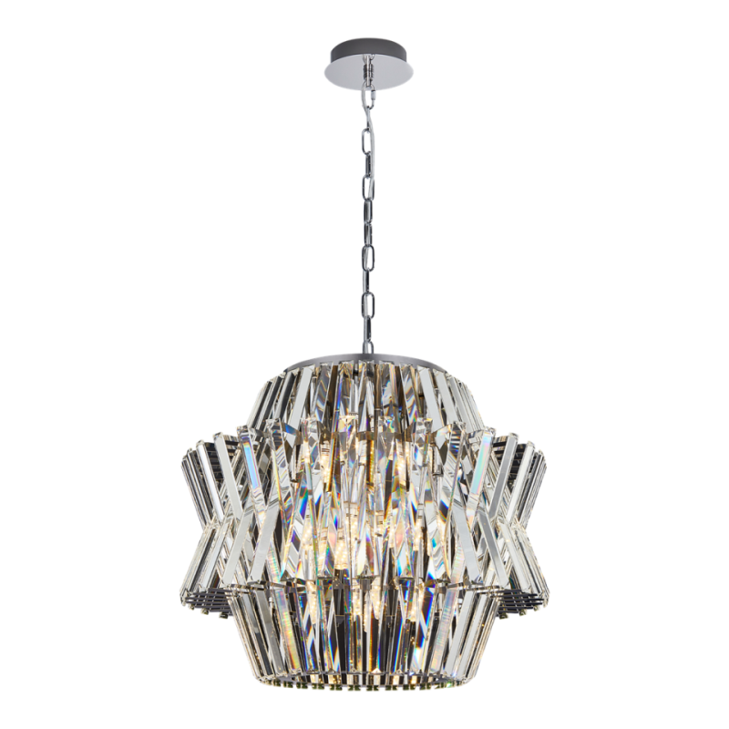 Żyrandol Crown Chrome 12Xe14