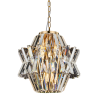 Lampa Wisząca Glamour W Kolorze Złotym Crown Gold 4Xe14