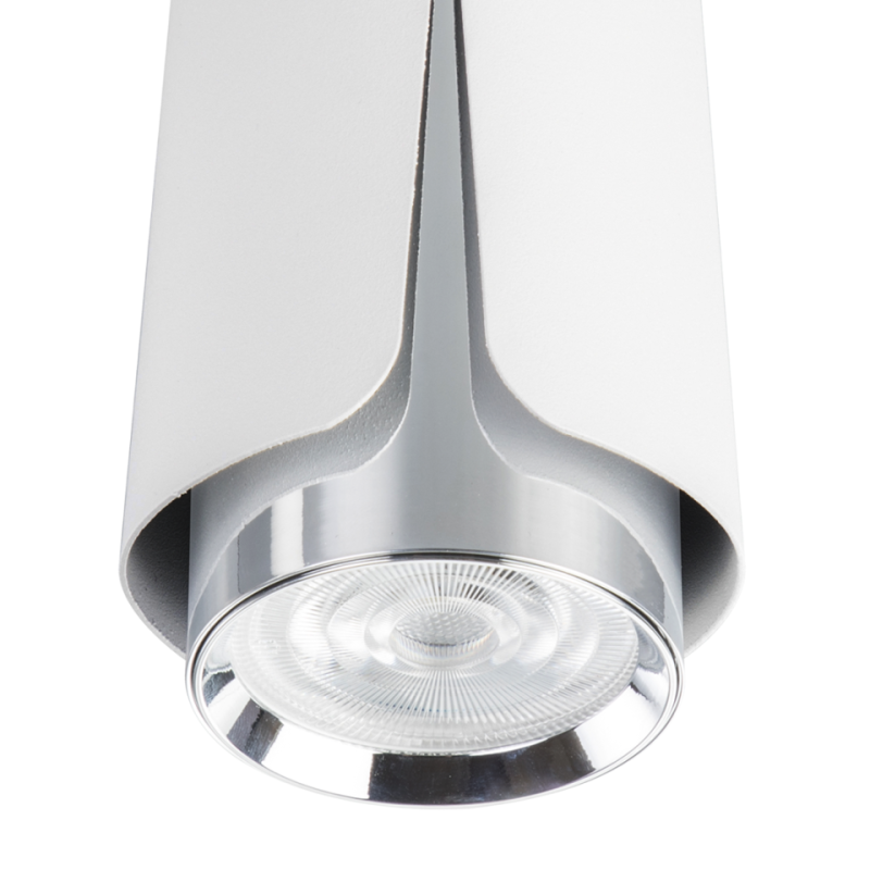 Flower White Chrome Downlight 1Xgu10