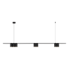 Lampa Wisząca (Listwa) Genesis Black 7Xgu10