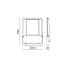 Led Kobi Seul 150W 4000K