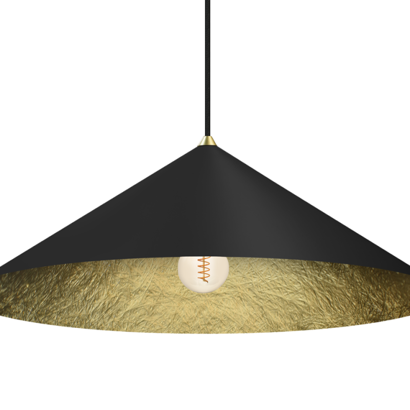Lampa Wisząca Fuji Wisząca Czaena Okragła Na 1 Żarówkę
