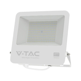 Projektor Led V-Tac 100W 100Lm/W Przewód 1Mb Samsung Chip Biały Vt-44104 6500K 8700Lm 5 Lat Gwarancji