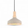 Oprawa Wisząca V-TAC Beton+Akryl fi290mm VT-7291