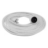Przedłużacz 1 Gniazdo 10M Z/U 3X1.5Mm2 Biały