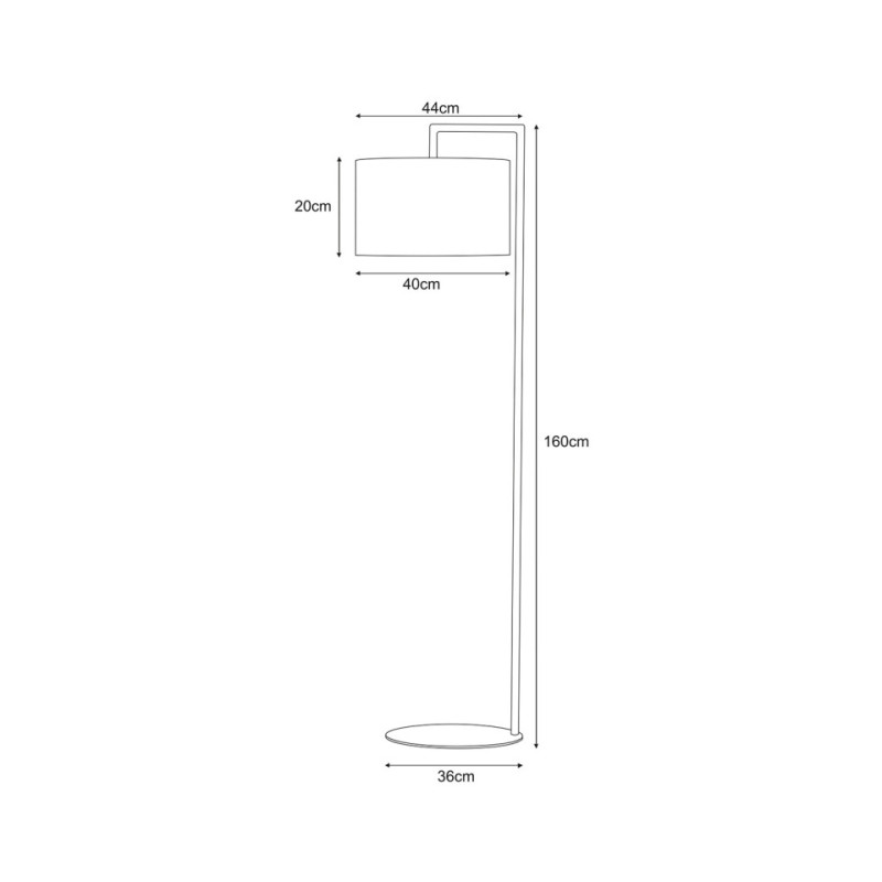 Lampa Podłogowa K-5215 Z Serii Victoria