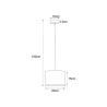 Lampa Wisząca K-5200 Z Serii Nicea