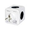 Aura Line Cube Rozgałęźnik 4 Gniazda 2Xusb