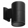 Adela 7002BL SU-MA - lampa elewacyjna - okrągła, czarna, 20cm - 1xE27