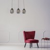 Lampa Wisząca RUSSEL BLACK 3xE27