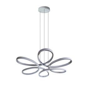 Lampa Wisząca Granada Led 40W Barwa Neutralna Biała