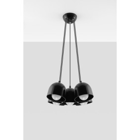 Lampa Wisząca Freddy 5 Czarny