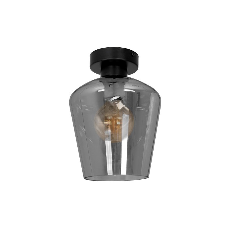 Lampa sufitowa SANTIAGO SMOKED 1xE27