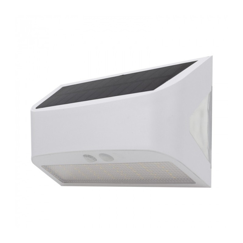 Biała Lampa Solarna Elewacyjna 6W 4000K Soe-10