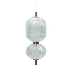 Lampa Wisząca Led Amerilla Ii Złoto Szczotkowane 30W 4000K