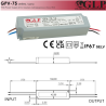 Zasilacz Led Napięciowy 12V 72W 6A Ip67 Hermetyczny Ip67 - Glp GPV-75-12