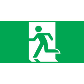 Piktogram Do Directo S / Vella Wyjście Ewakuacyjne - Vd1 (250X125Mm) / 87838