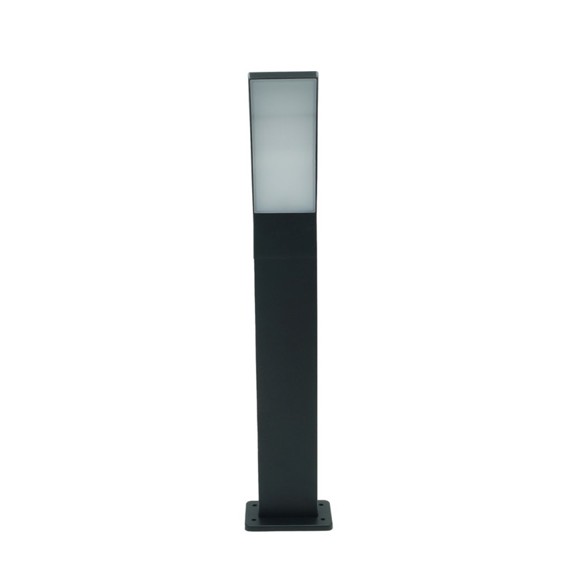 Nowoczesny Słupek Ogrodowy Led Antila Czarny 10W ID-8030