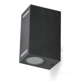 Kinkiet Ogrodowy Querk 7 2Xgu10 Ip54 Czarny Led2B