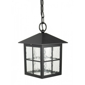 Czarna Lampa Wisząca W Stylu Kapliczki O Nazwie Wenecja K 1018/1/Kw
