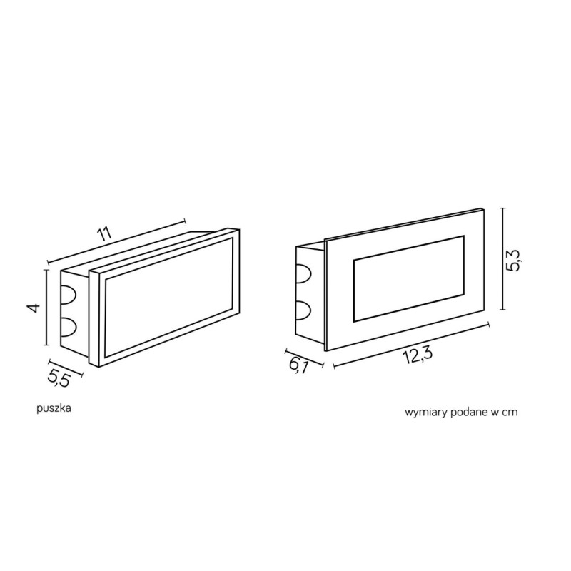 Mur Led Inox E 04
